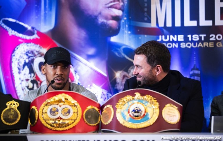 WBO gives Joshua's Team a 48-hour deadline to show Fury fight can still happen