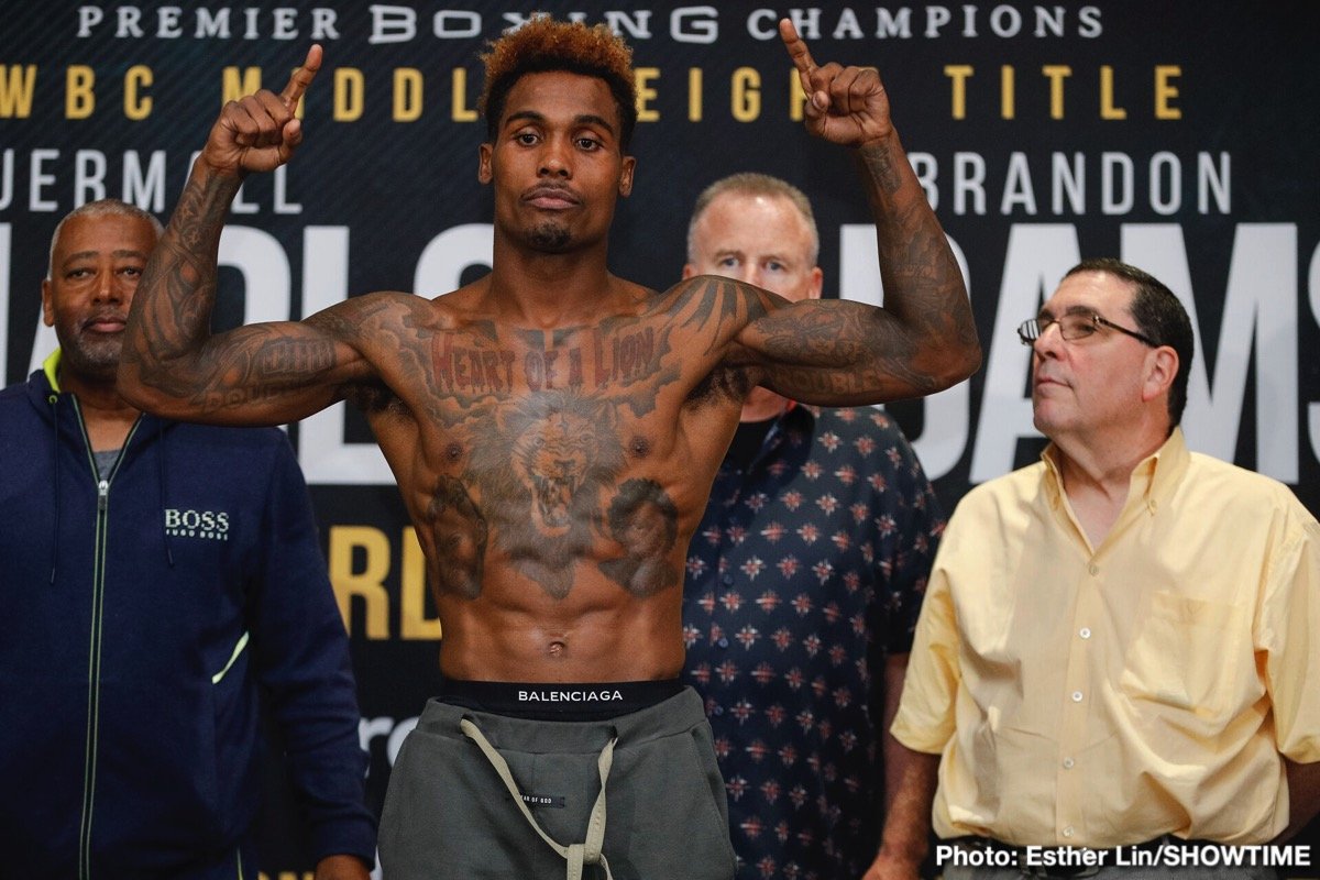 WATCH LIVE: Jermall Charlo vs. Adams - Weigh In Live Stream