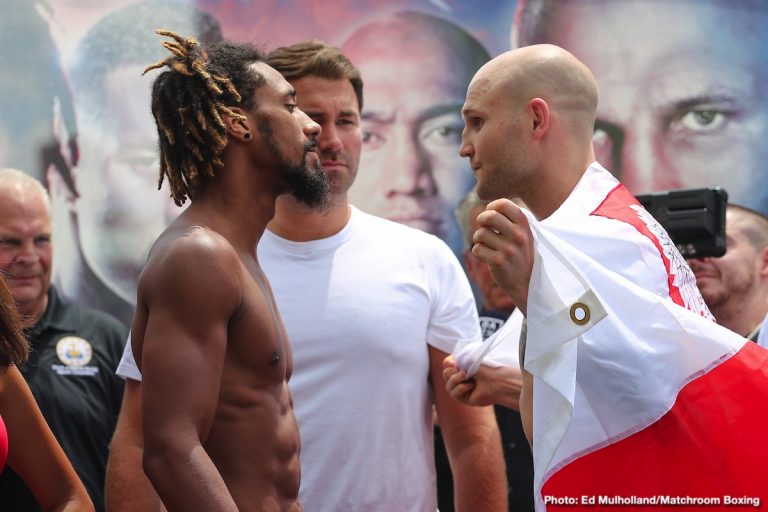 Andrade vs Sulecki, Parker vs Leapai Weigh In Results & Photos