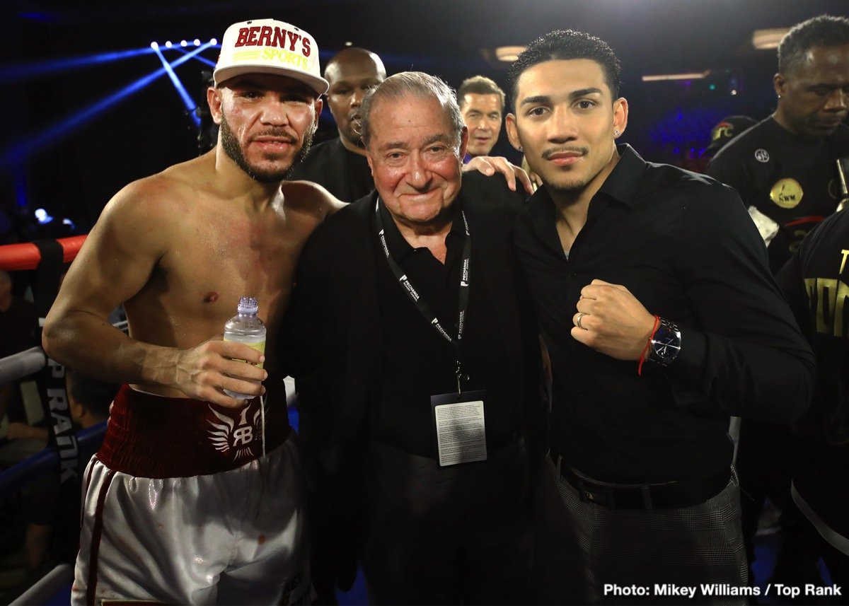 Arum wants Teofimo Lopez vs. Luke Campbell