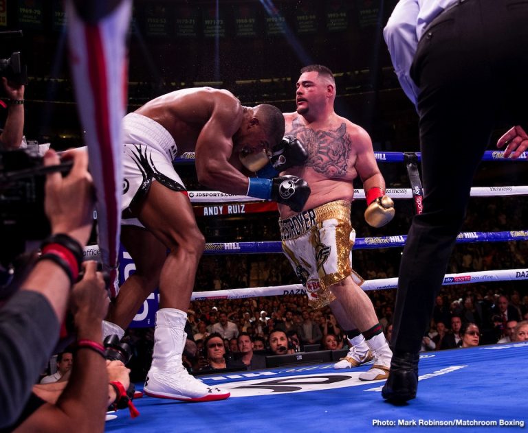 Where Should An Andy Ruiz-Anthony Joshua Rematch Take Place?