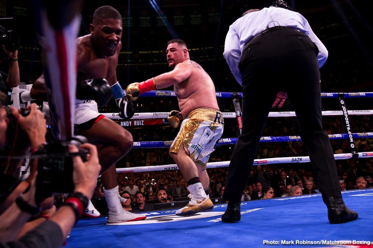 Anthony Joshua not an 'elite heavyweight' - says Bob Arum