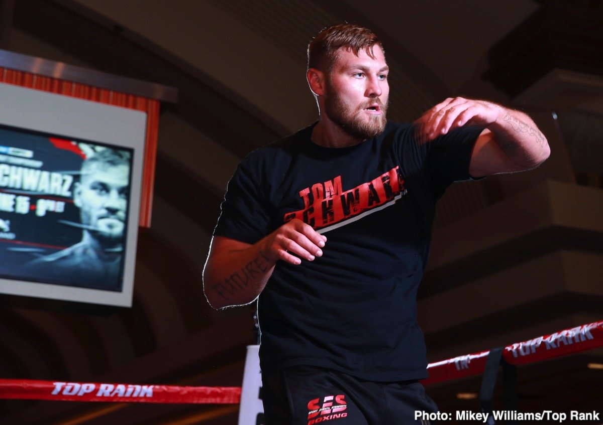 Tom Schwarz A Big Betting Underdog In Tyson Fury Fight, but not as big an underdog as Ruiz was against Joshua