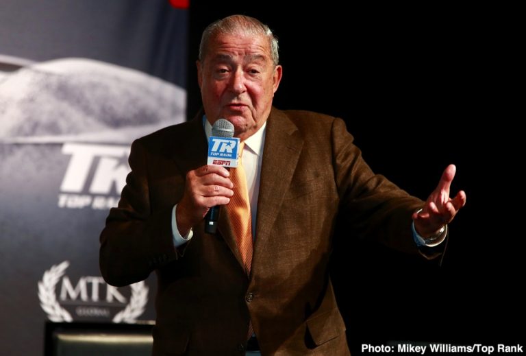 Bob Arum Concerned For All Fighters Who Carry On Past the Age Of 40: Doctors Will Tell You That The Cranium, As You Get Older, Thins Out