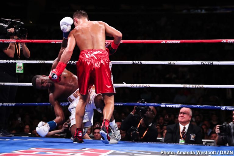 RESULTS: Gennadiy Golovkin destroys Rolls