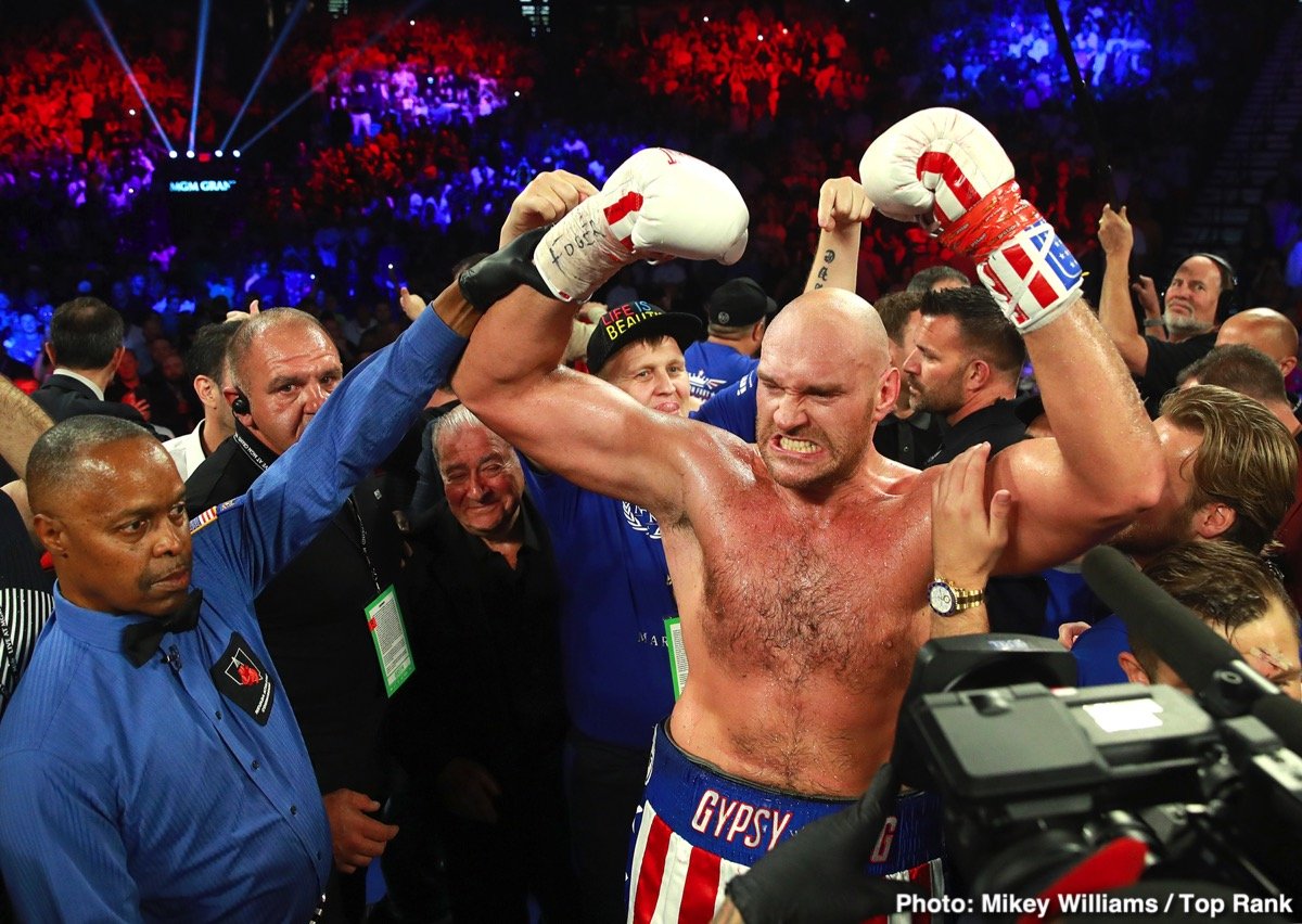 Tyson Fury vs Otto Wallin on Sept 14, Live on ESPN+