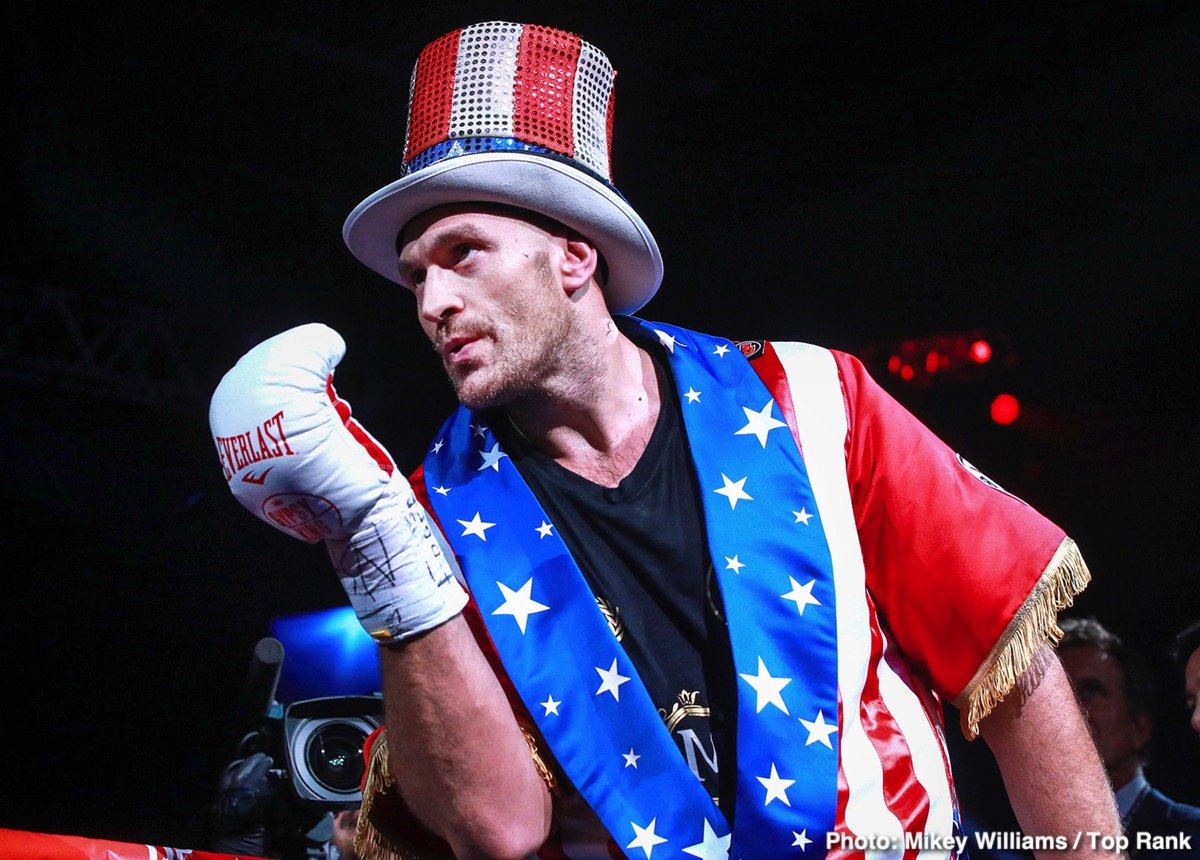 Arum says Fury's next fight possible for Oct.5, possibly in New York — Boxing News