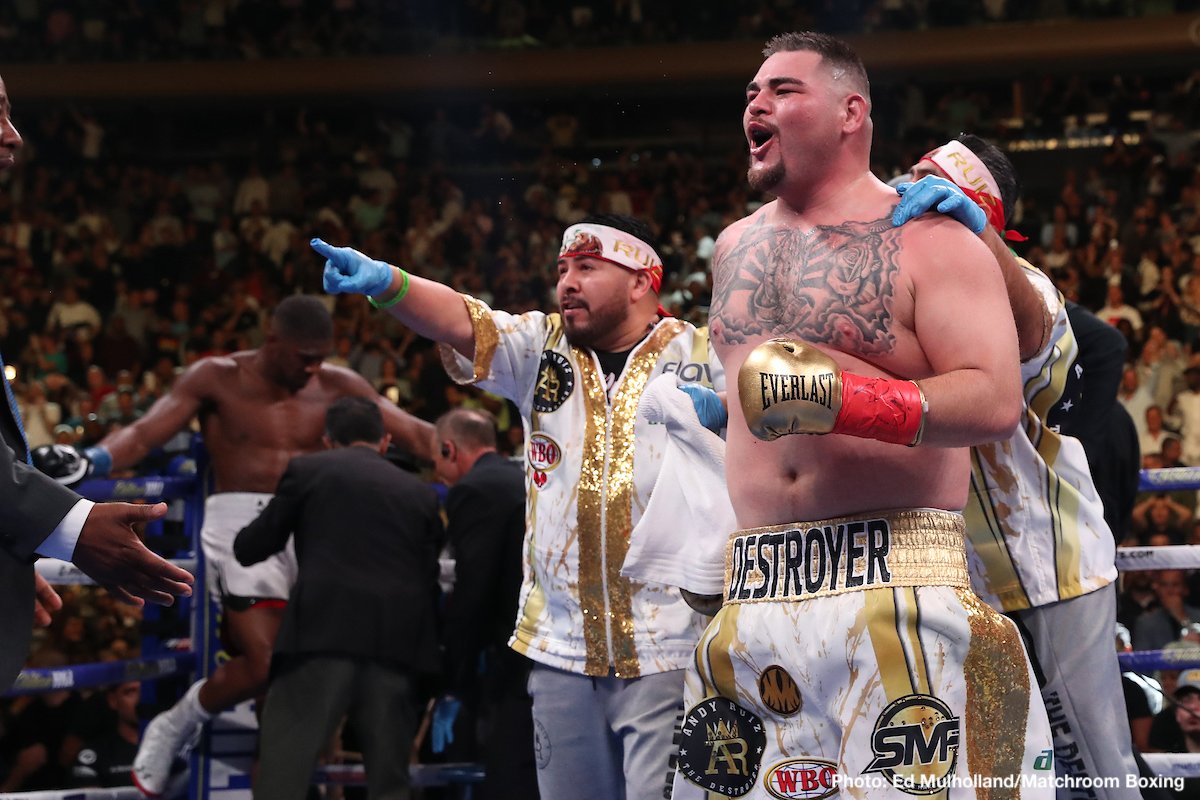 Andy Ruiz Anthony Joshua Boxing News