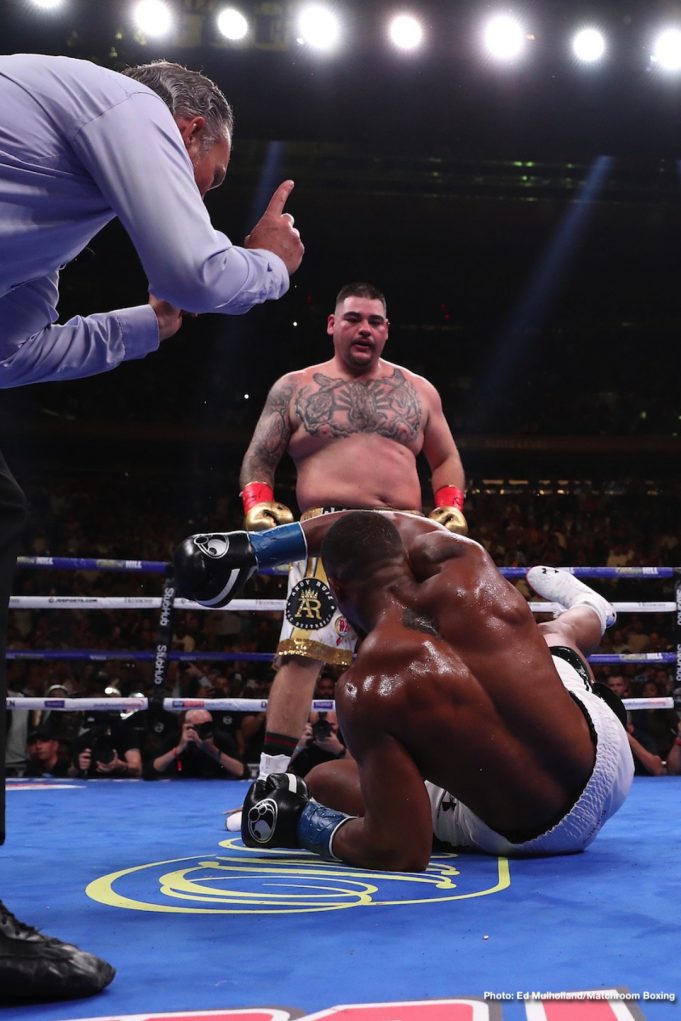 Andy Ruiz Jr Anthony Joshua Boxing News Boxing Results Top Stories Boxing