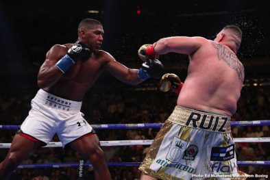 Andy Ruiz Jr Anthony Joshua Boxing News Boxing Results Top Stories Boxing