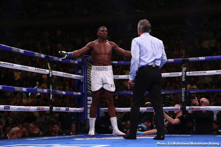 If Joshua Loses Two In A Row To Ruiz, Does He Really Need To Retire?