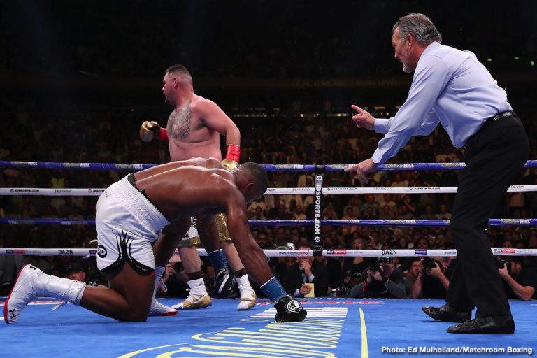 Andy Ruiz Stands Firm On Anthony Joshua Rematch: “No UK”