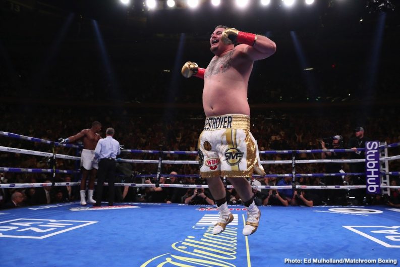 Andy Ruiz Jr Anthony Joshua Boxing News Boxing Results Top Stories Boxing