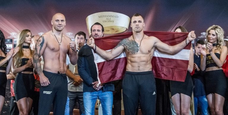 Dorticos vs. Tabiti and Glowacki vs. Briedis make weight for Saturday