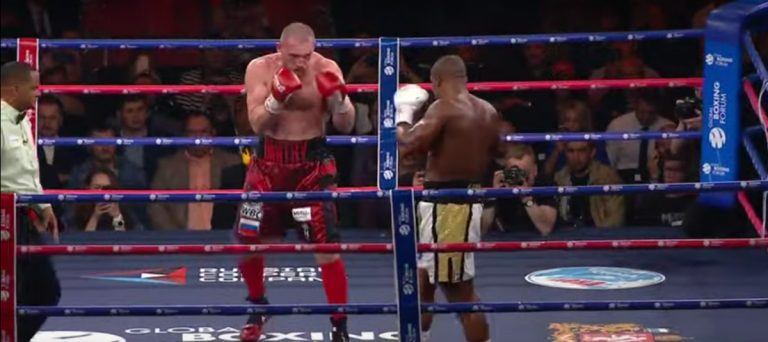 RESULTS: Cruiserweight Slugfest In Russia As Ilunga Makabu Stops Dmitry Kudryashov In A War