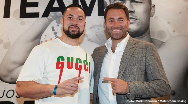 Parker vs Fa - Parker's Plan: Beat Fa, Then Fight Chisora, Then The Usyk-Joyce Winner