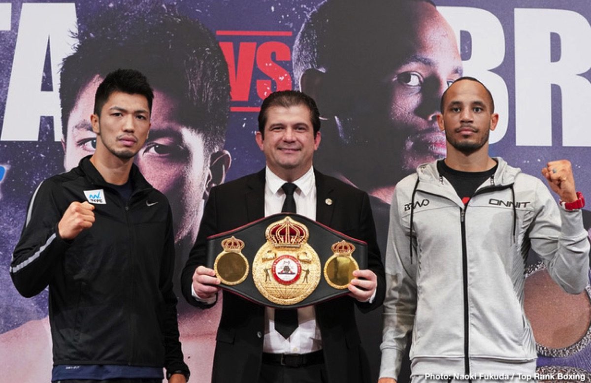 Brant vs Murata 2 to Kick Off International Three-Card Weekend Extravaganza on ESPN+