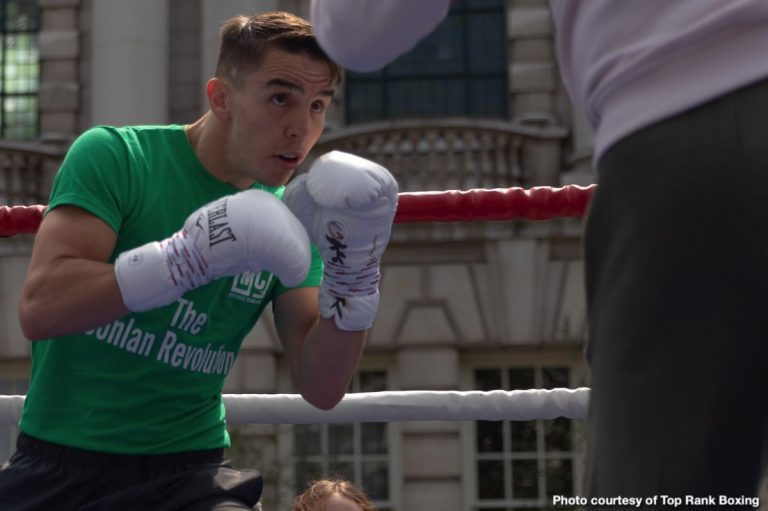 Michael Conlan - Alberto Ruiz Media Workout Quotes and Photos