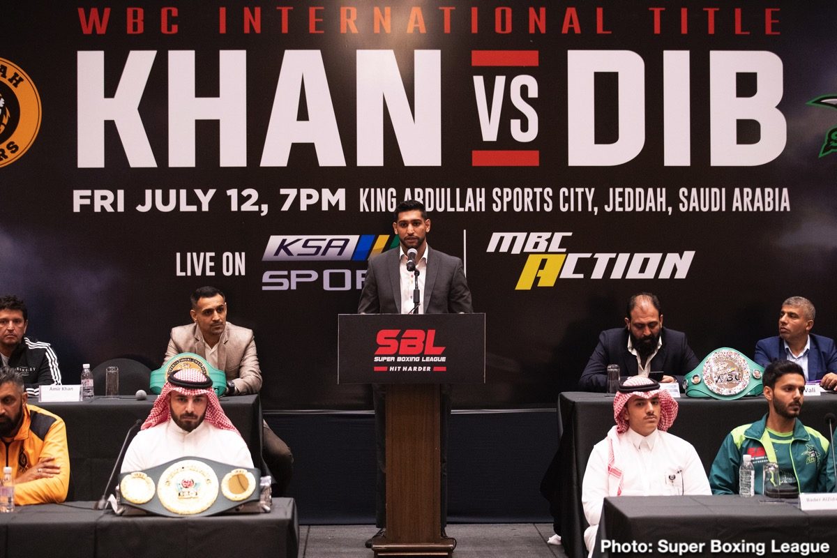 Khan vs Dib, Fury vs Peter Final Presser Quotes
