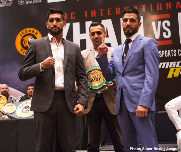 Khan vs Dib, Fury vs Peter Final Presser Quotes