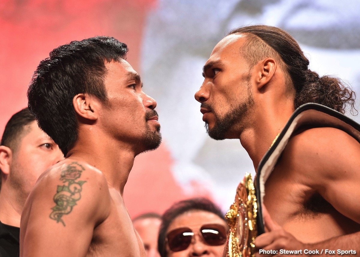 Manny Pacquiao vs Keith Thurman: Keys to Victory, Four to Explore, & Official Prediction