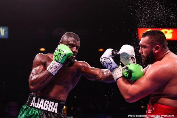 Caleb Plant Efe Ajagba Mike Lee Boxing News Boxing Results Top Stories Boxing