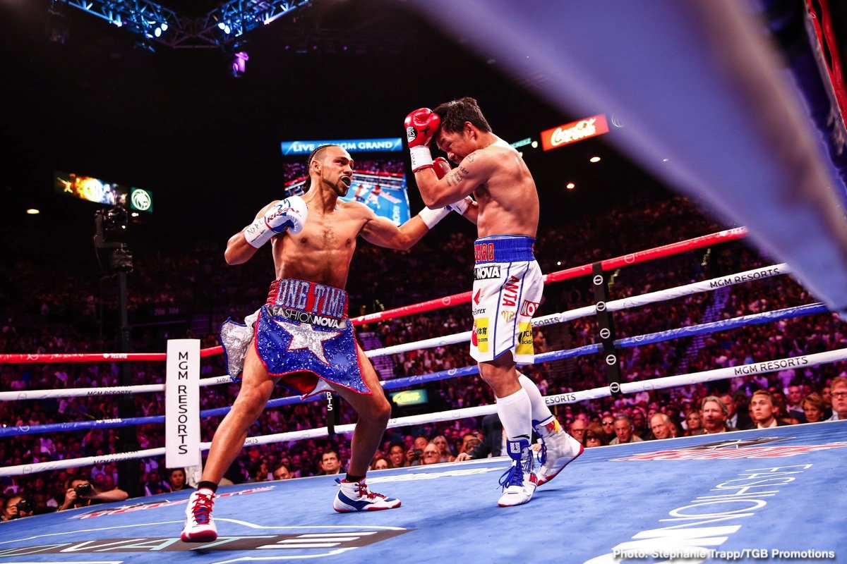 Keith Thurman sees Errol Spence fight as being huge for him