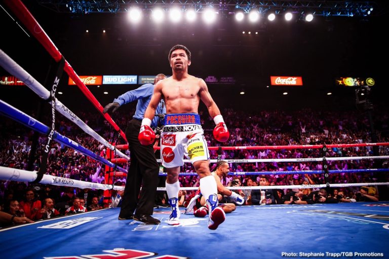 RESULTS: Manny Pacquiao Decisions Thurman, Yordenis Ugas Tops Figueroa