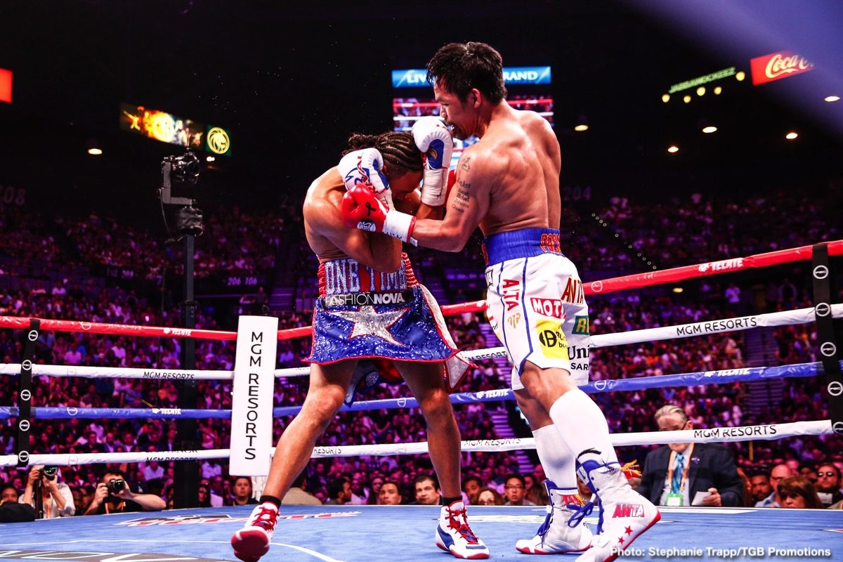 Mikey Garcia reacts to Manny Pacquiao vs. Ryan Garcia fight