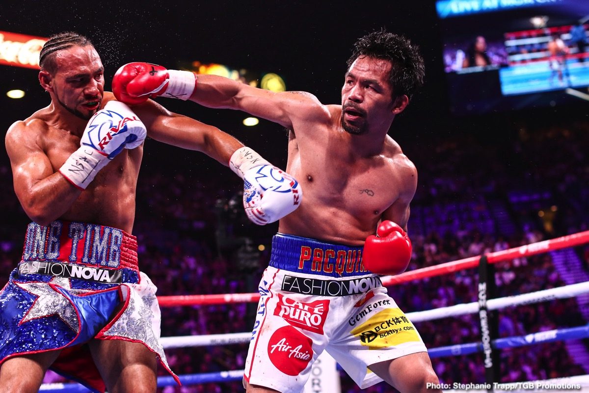 MP Promotions president: Pacquiao - Crawford fight is "Nonsense"