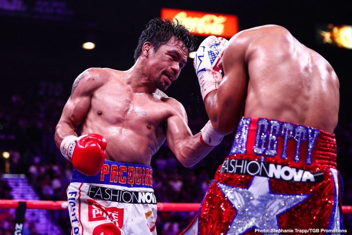 Manny Pacquiao vs. Terence Crawford in the works for June 5th in Abu Dhabi