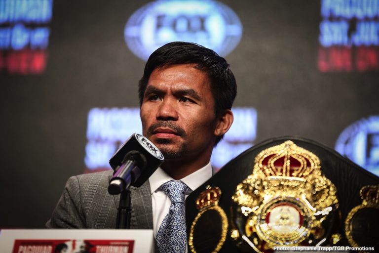 Manny Pacquiao stripped of WBA title, Ugas elevated to new champion