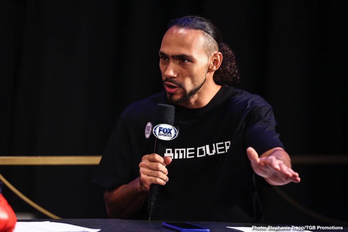 Keith Thurman wants bigger fight after Mario Barrios on Feb.5th