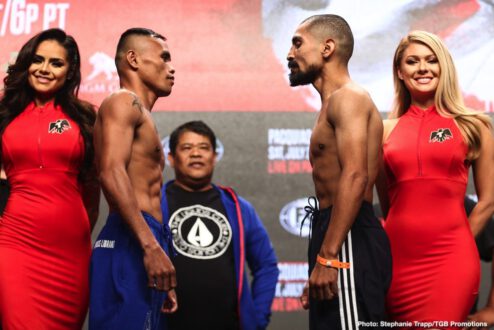 WATCH LIVE: Pacquiao - Thurman - Weigh In — Boxing News