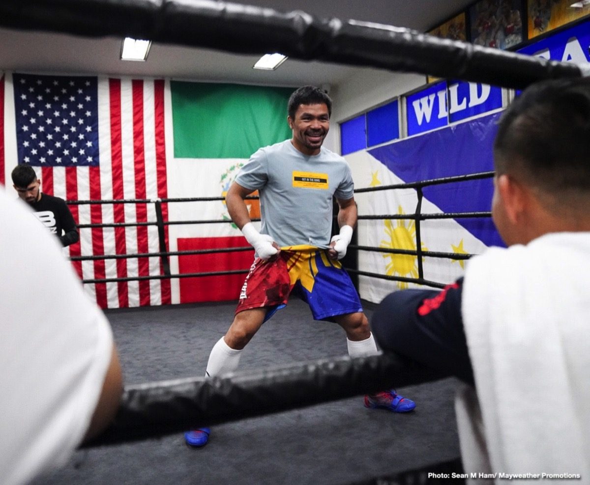 Pacquiao vs Thurman - Manny Pacquiao LA media quotes