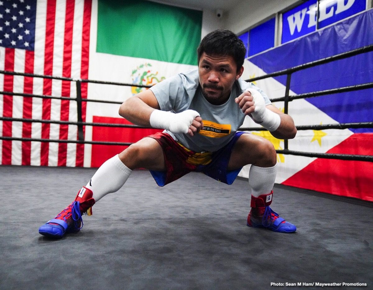 Pacquiao vs Thurman - Manny Pacquiao LA media quotes
