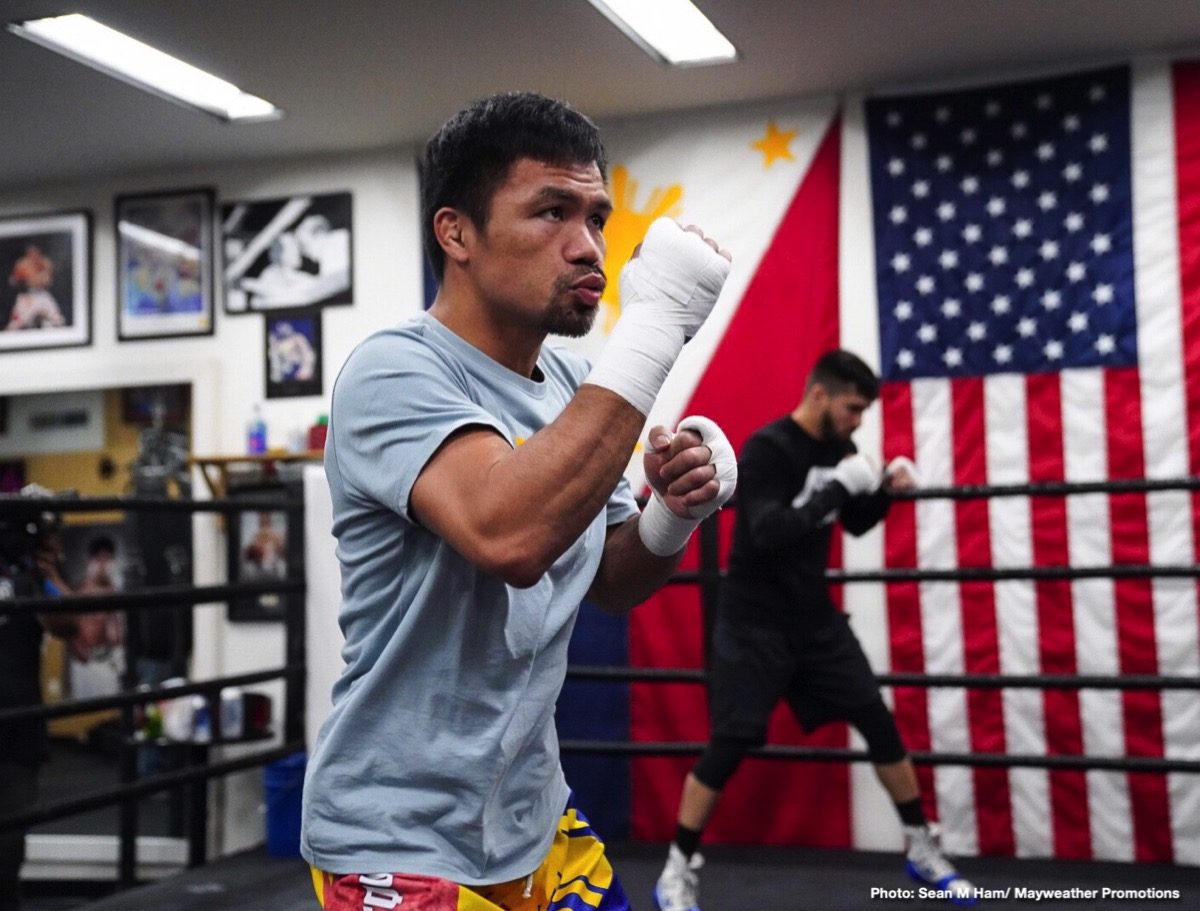 Pacquiao vs Thurman - Manny Pacquiao LA media quotes