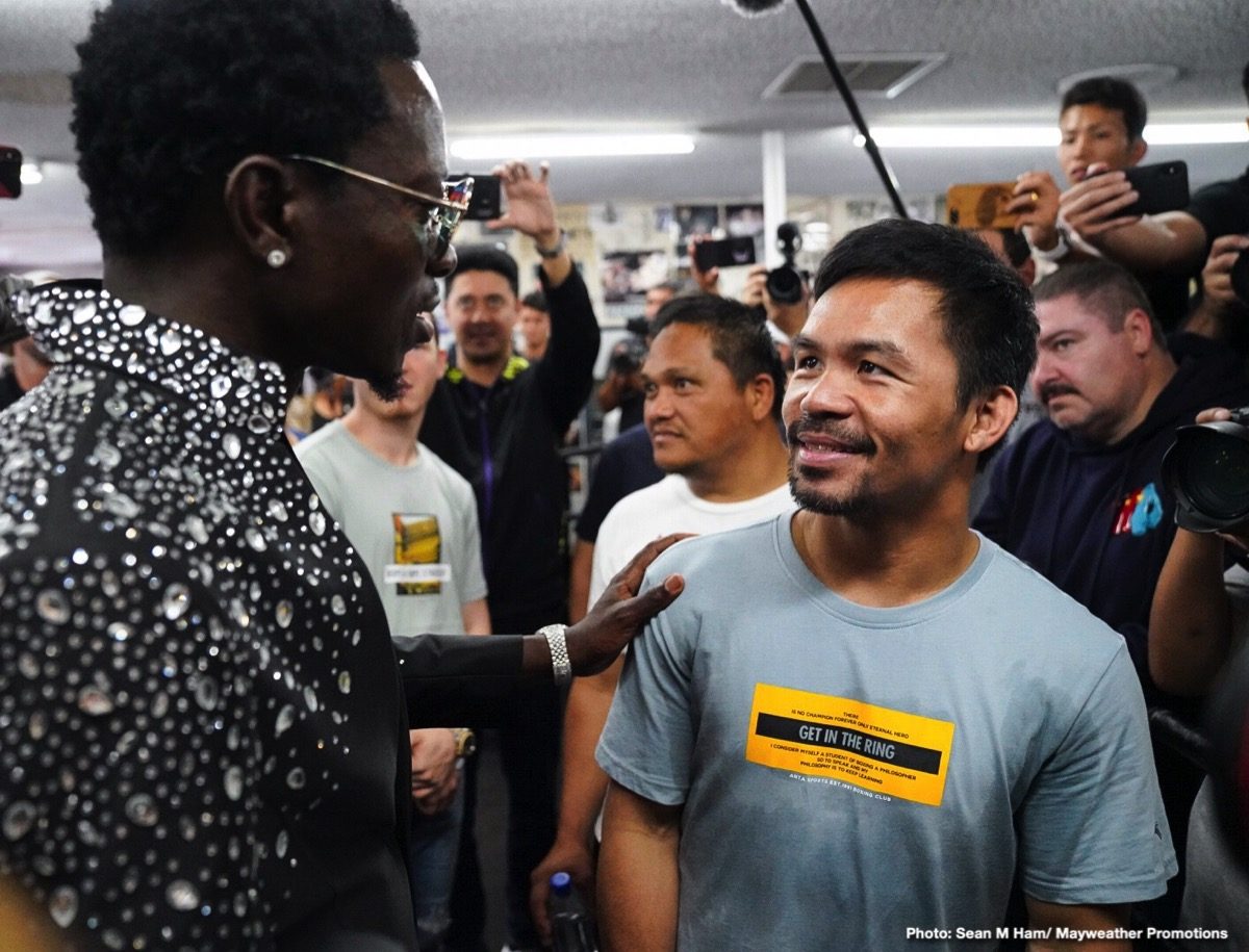 Pacquiao vs Thurman - Manny Pacquiao LA media quotes