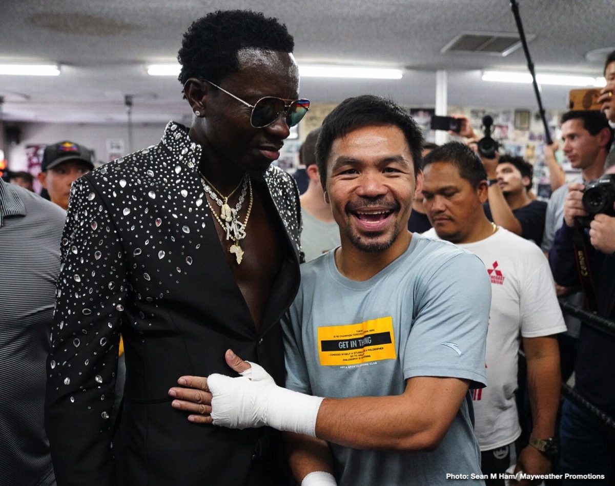 Pacquiao vs Thurman - Manny Pacquiao LA media quotes