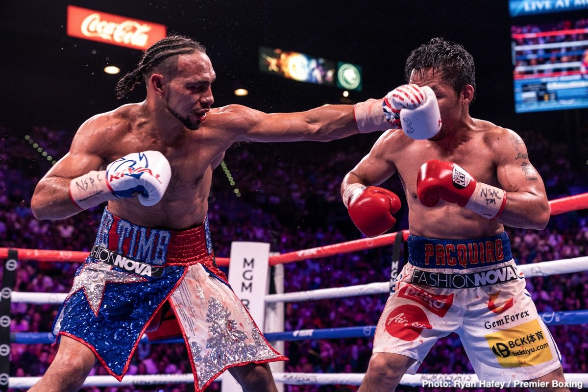 Keith Thurman coming back in the summer, wants a big fight