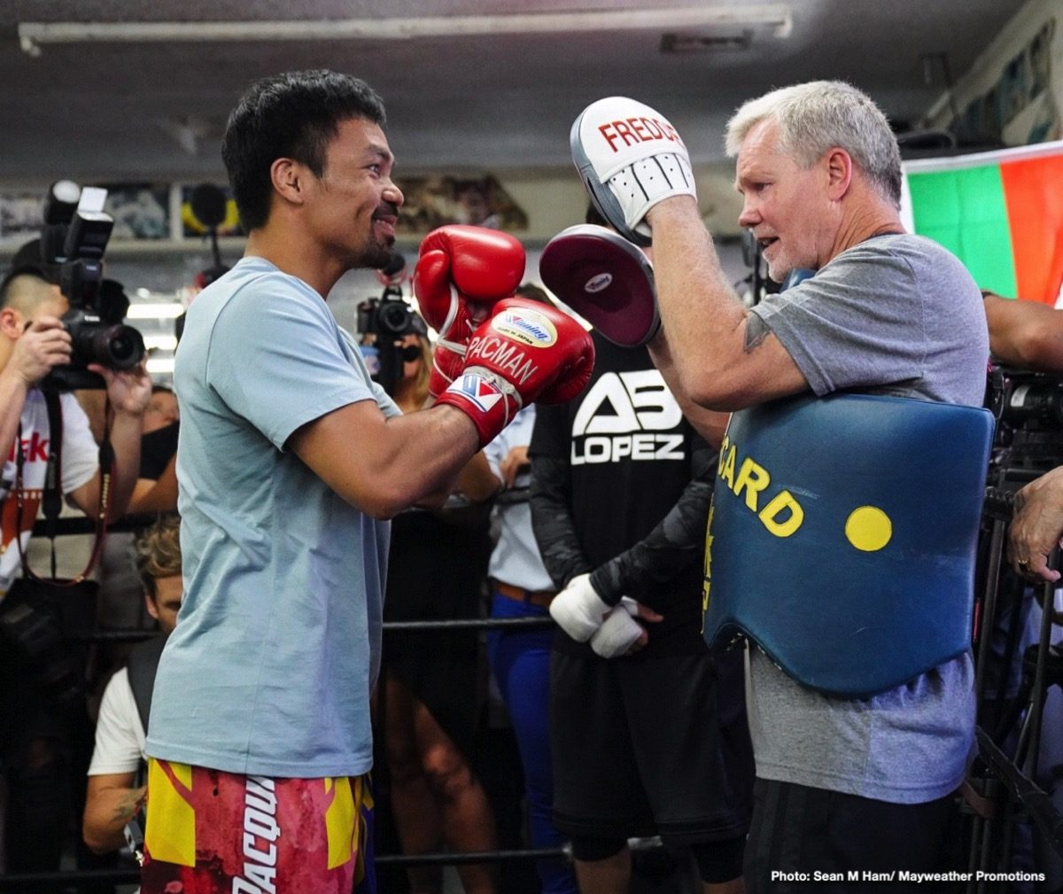 Pacquiao vs Thurman - Manny Pacquiao LA media quotes