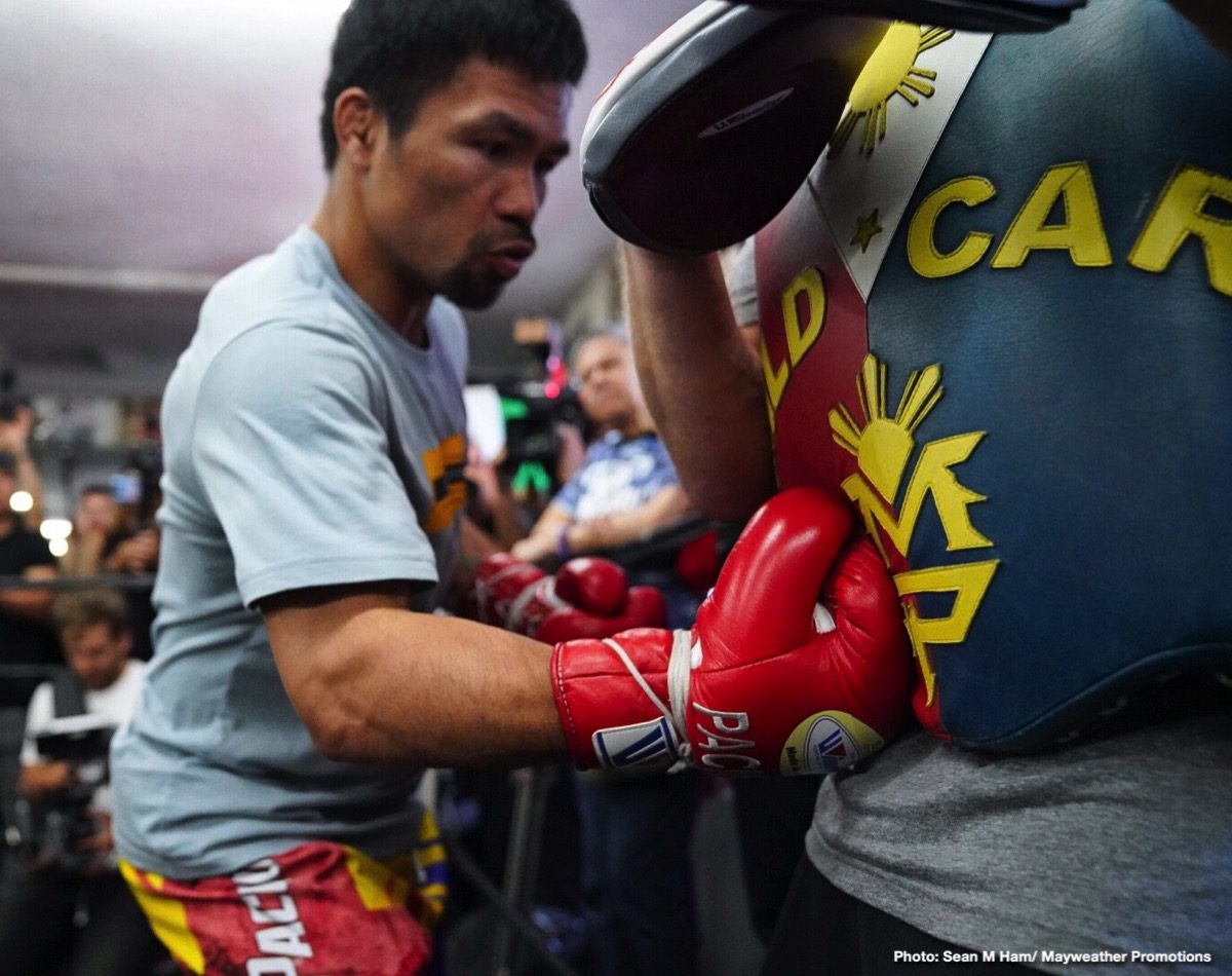 Pacquiao vs Thurman - Manny Pacquiao LA media quotes