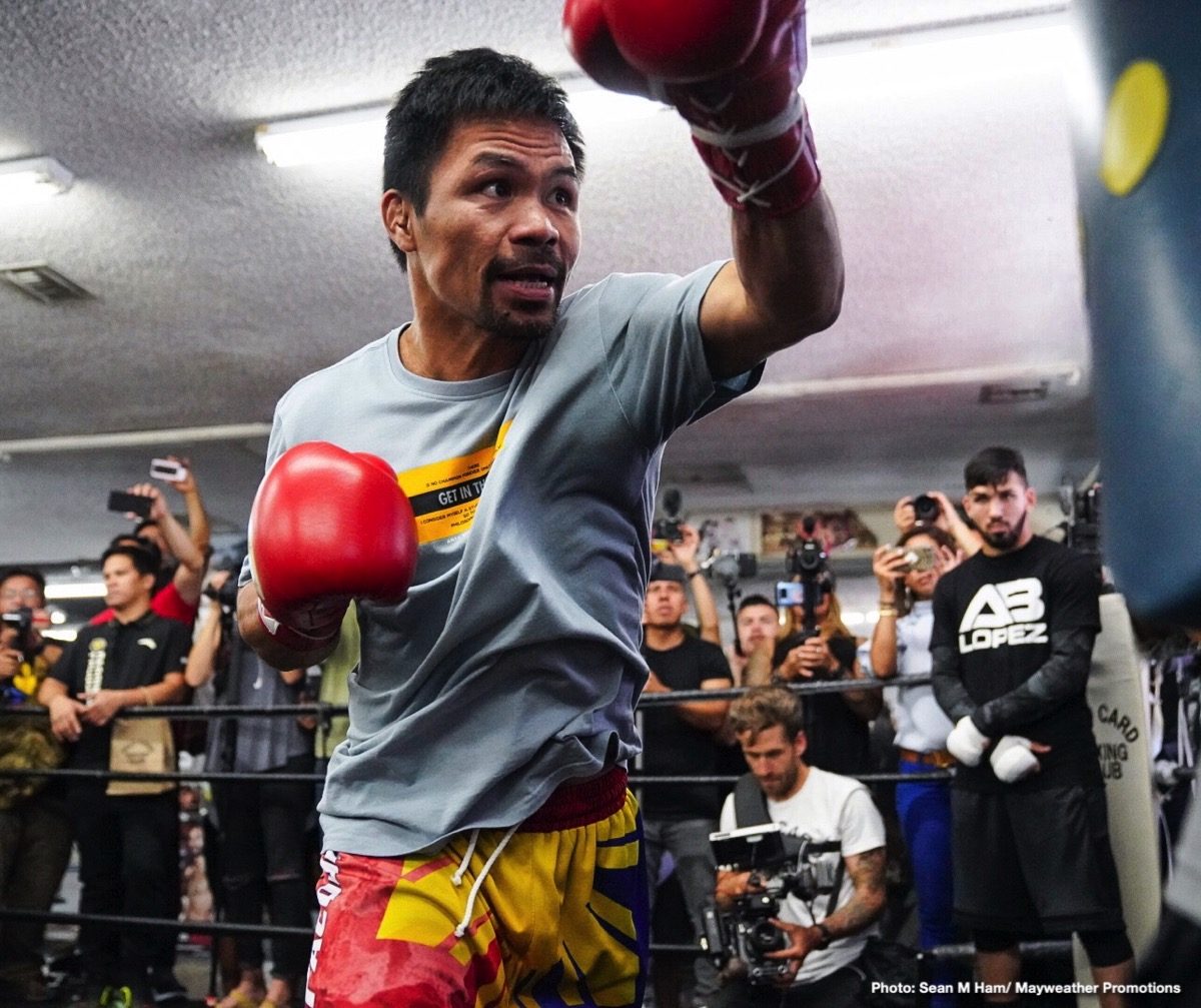 Pacquiao vs Thurman - Manny Pacquiao LA media quotes