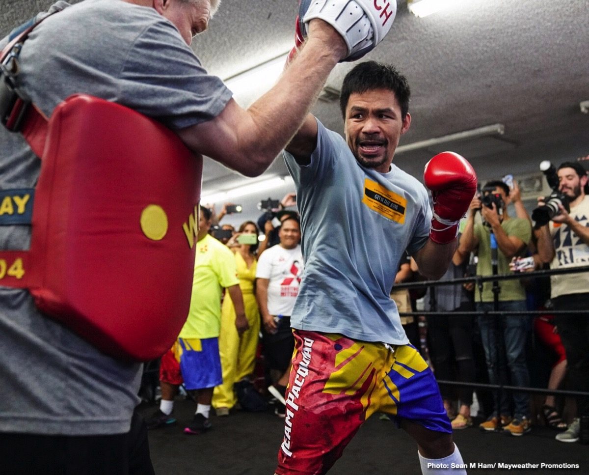 Pacquiao vs Thurman - Manny Pacquiao LA media quotes