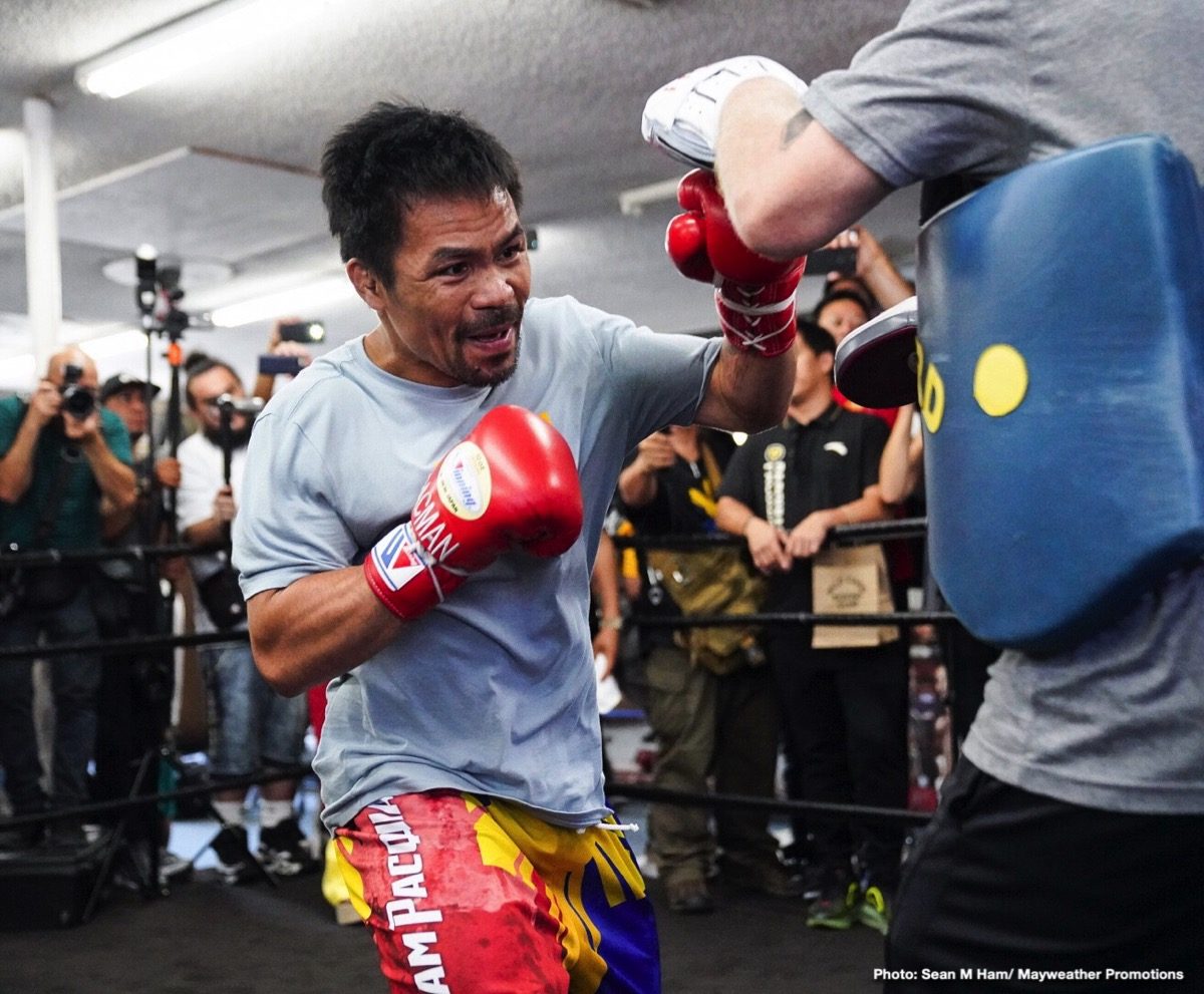 Pacquiao vs Thurman - Manny Pacquiao LA media quotes