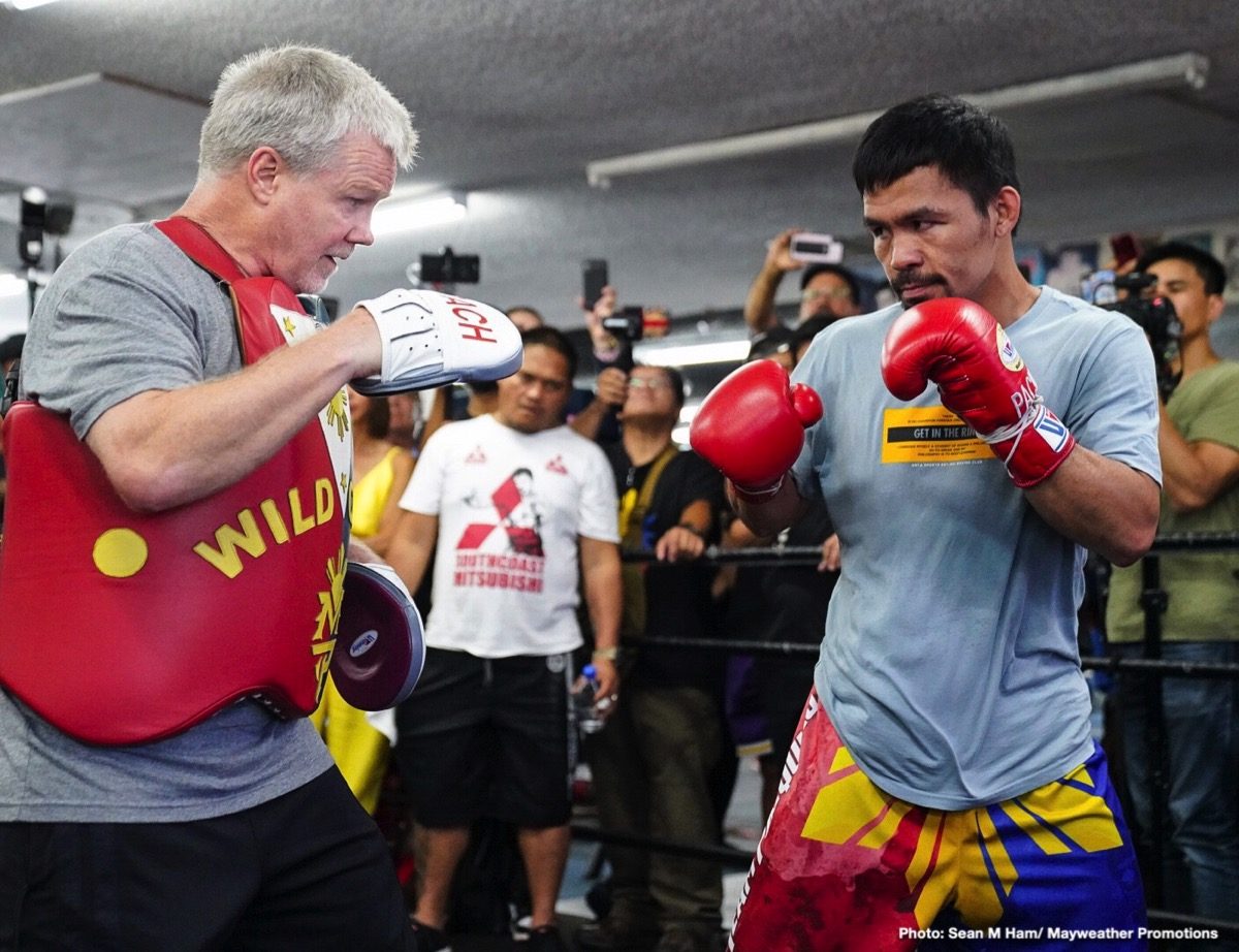 Pacquiao vs Thurman - Manny Pacquiao LA media quotes