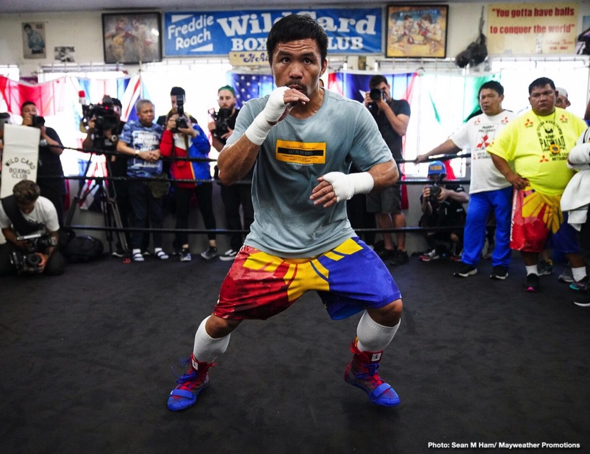 Pacquiao vs Thurman - Manny Pacquiao LA media quotes