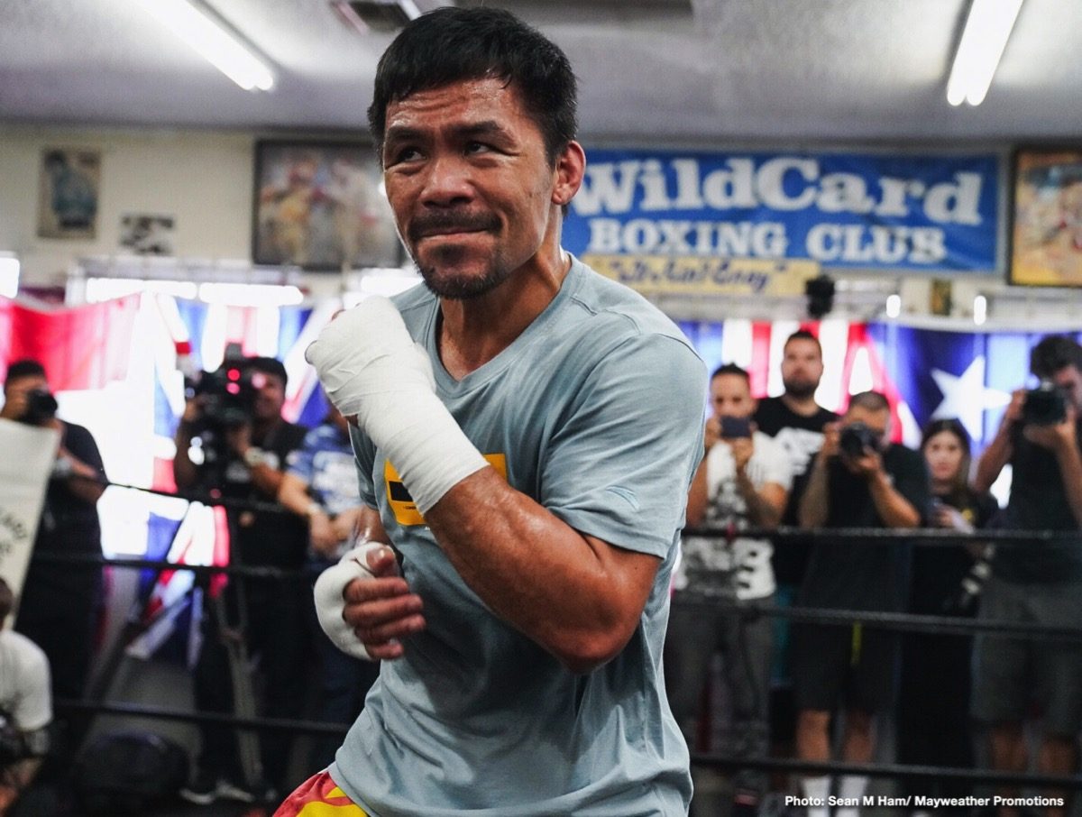 Pacquiao vs Thurman - Manny Pacquiao LA media quotes