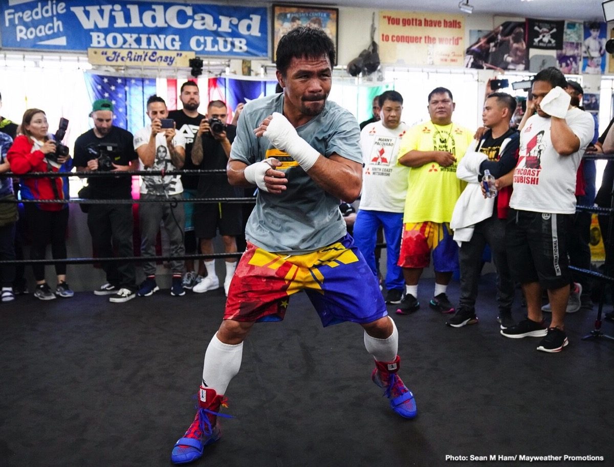 Pacquiao vs Thurman - Manny Pacquiao LA media quotes