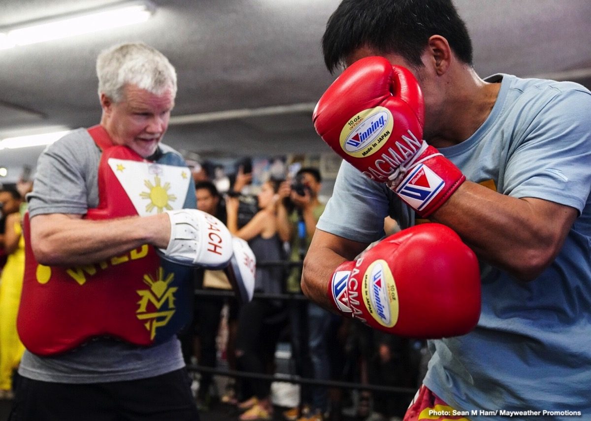 Pacquiao vs Thurman - Manny Pacquiao LA media quotes